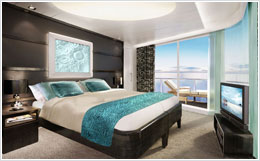 The Haven Deluxe Owner's Suite with Large Balcony